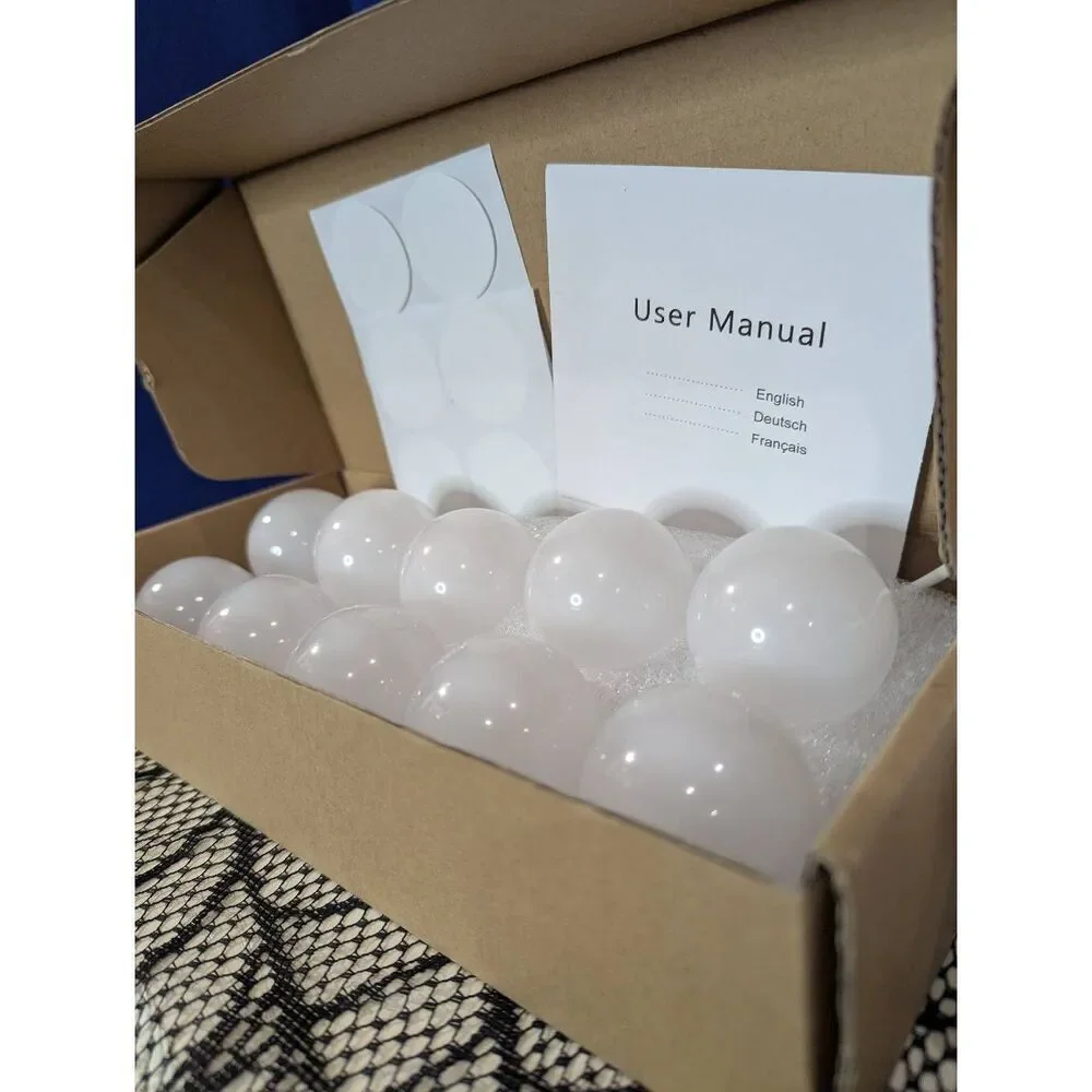 3/30 NEW Removable & Adjustable Hollywood Vanity Lights!